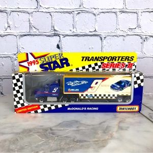 Matchbox Transporters Series 2 Bill Elliott McDonald’s Racing Semi Trailer Truck